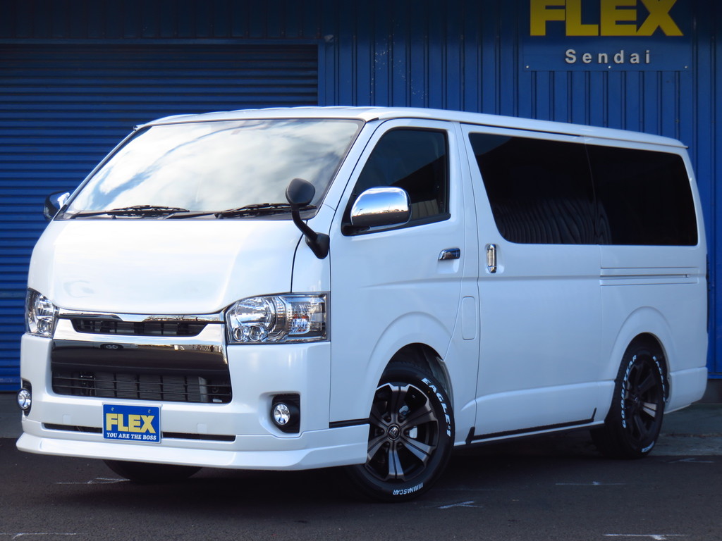 新車ハイエースＶスーパーＧＬ特別仕様車【ＤＡＲＫ　ＰＲＩＭＥ】３０００ディーゼル４ＷＤ寒冷地仕様！