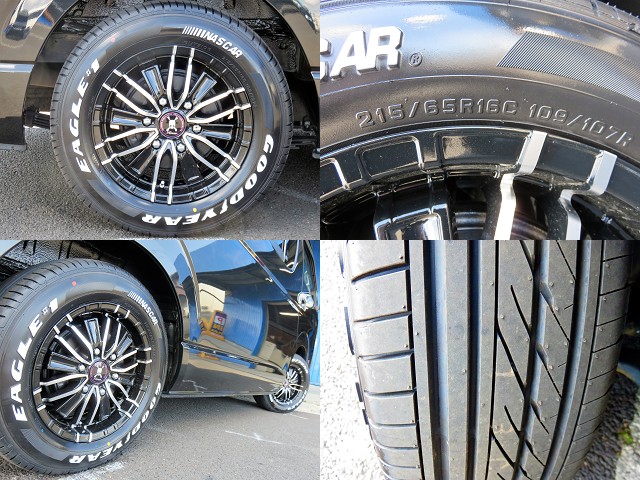 バトルシップ　１６インチＡＷ＆ＧＯＯＤＹＥＡＲナスカーＣタイヤ装着♪