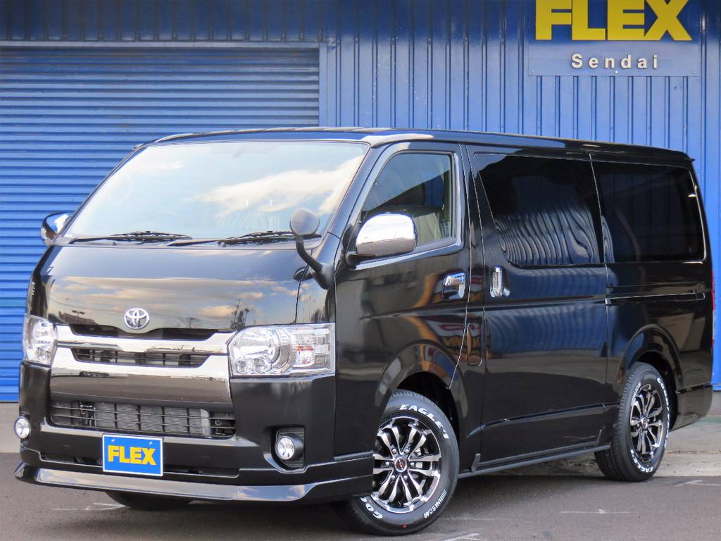 【新車ハイエースバンＳ－ＧＬダークプライム】