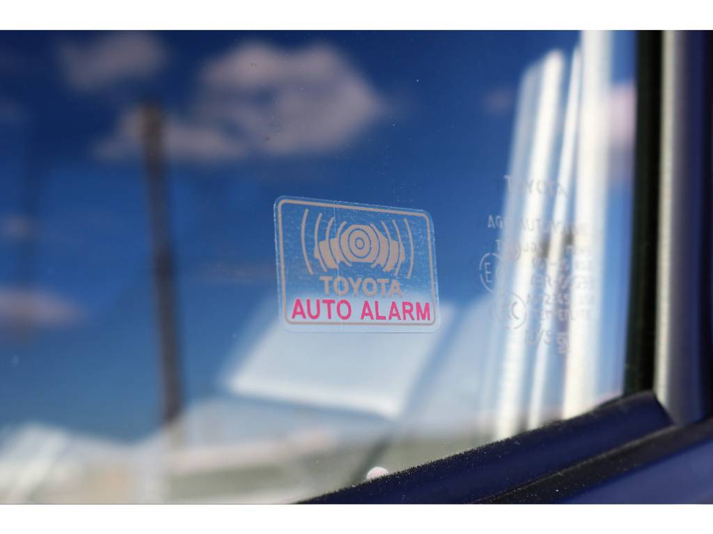 新型になりオートアラームが標準装備になりました！