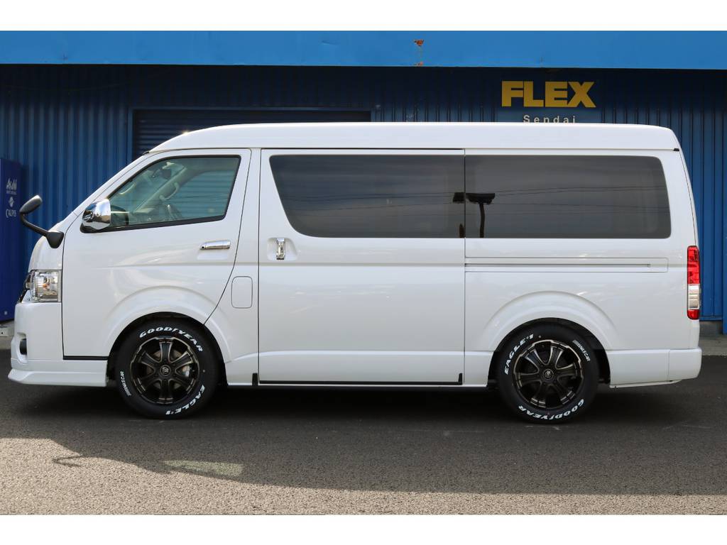 オーバーフェンダー装着！車幅変更登録しますので車検もＯＫ♪