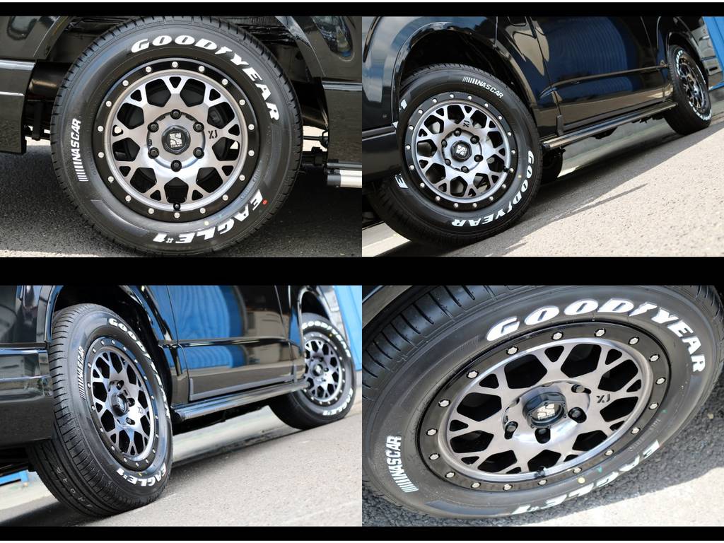 エクストリームＪ　ＸＪ０４　１６インチＡＷにナスカータイヤ装着♪