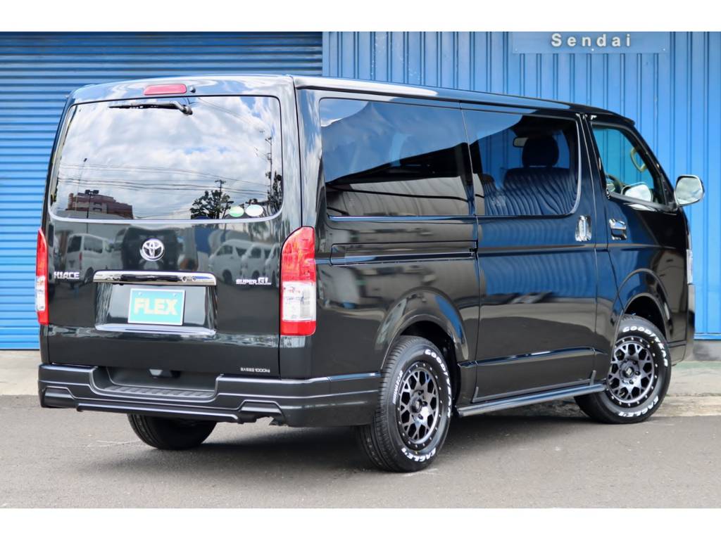 ＴＲＤエアロＫＩＴ装着でワイルドな仕上がりに♪