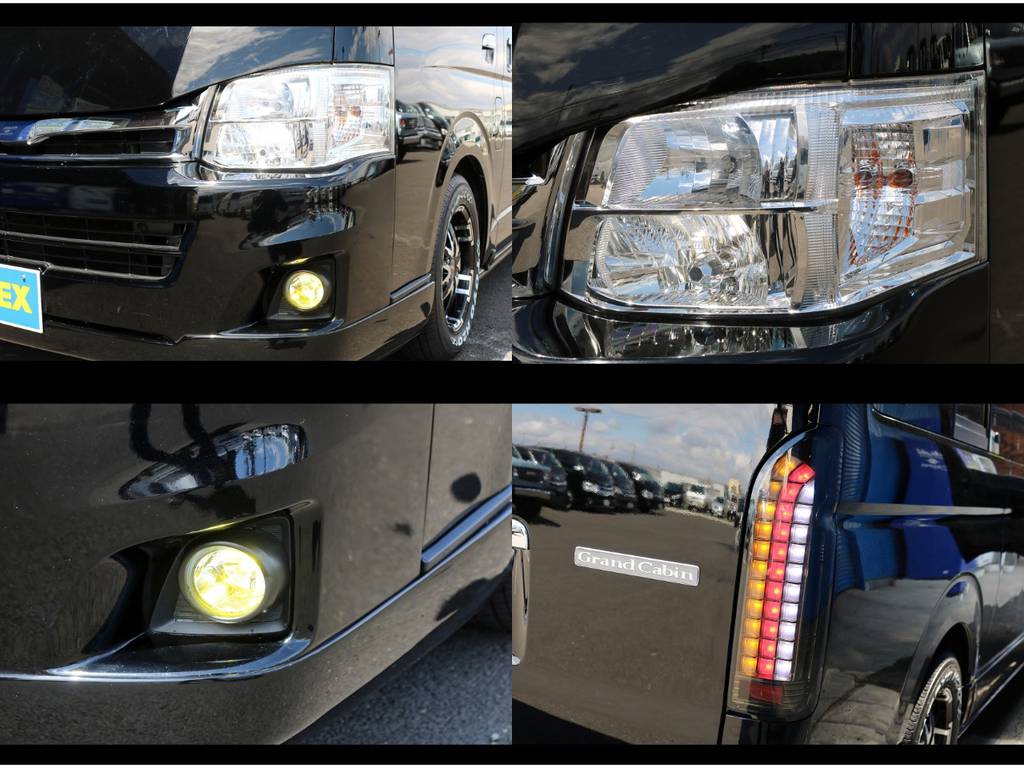 キューブＬＥＤテールランプ！ＬＥＤフォグバルブ（イエロー）！