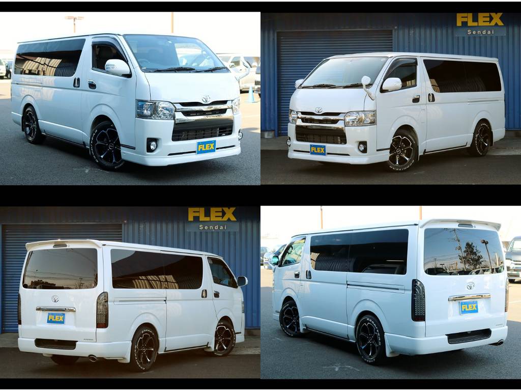 カスタムパーツ多数の４型ディーゼル４ＷＤ！