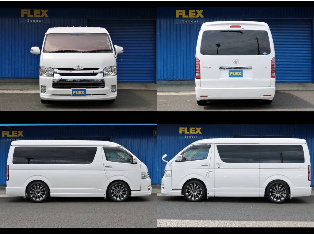 レガンスフロントハーフスポイラー＆サイドステップ＆Ｒバンパー装着！