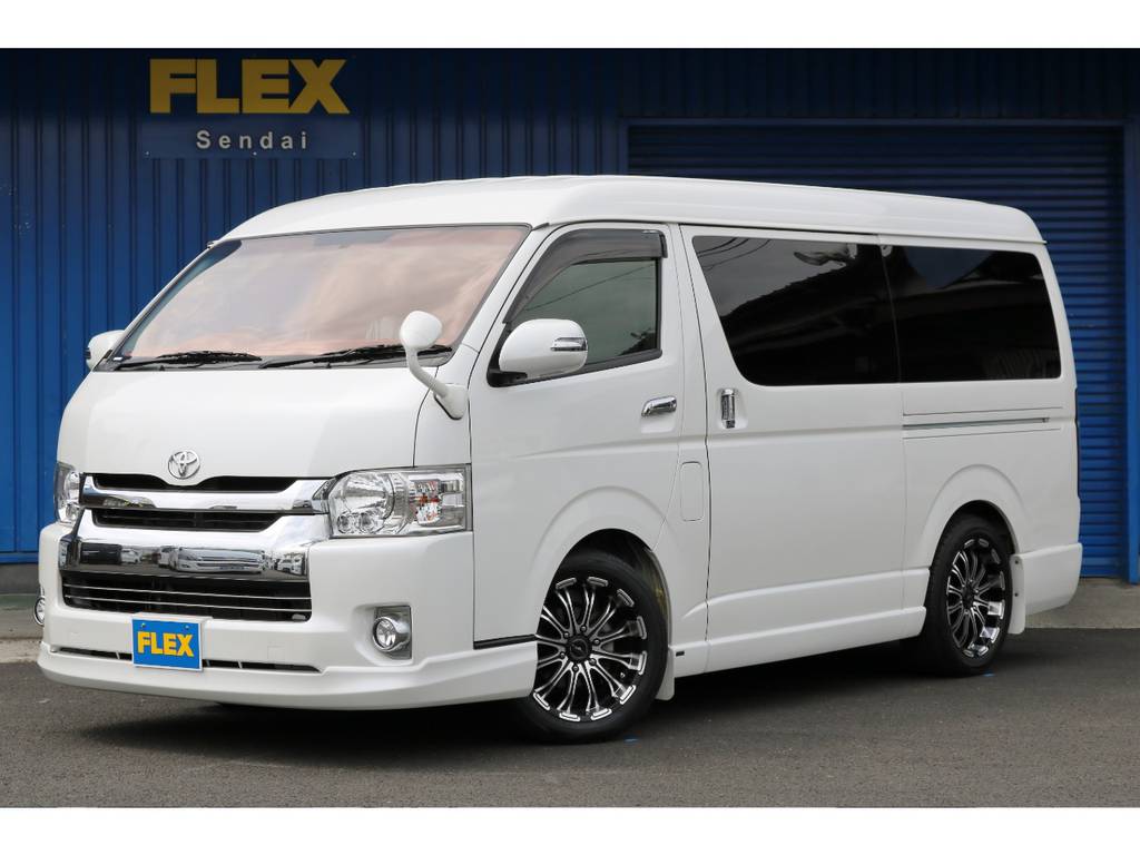 【買取直販】４型６ＡＴモデル！ハイエースワゴンＧＬ４ＷＤ寒冷地仕様！走行４．２万ｋｍのワンオーナー車！