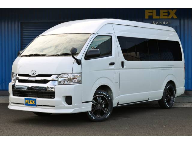 特設パールホワイト　新車　ハイエースバン　ＤＸ－ＧＬパッケージ　４ＷＤ　２．８クリーンディーゼルターボ　寒冷地仕様