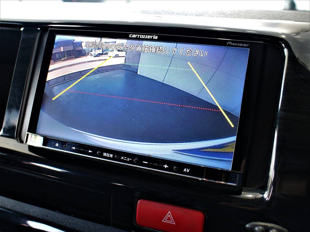 バックモニター付き！