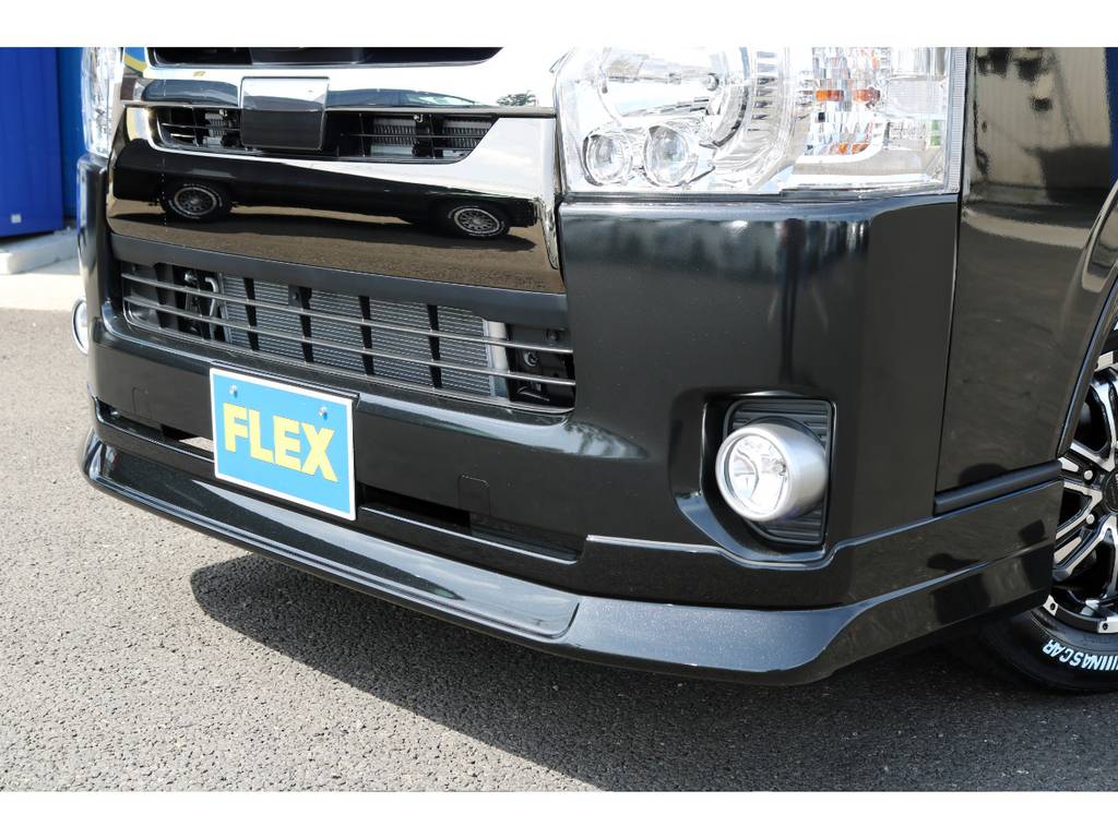 FLEXオリジナルＤｅｌｆｉｎｏ　Ｌｉｎｅフロントスポイラー！
