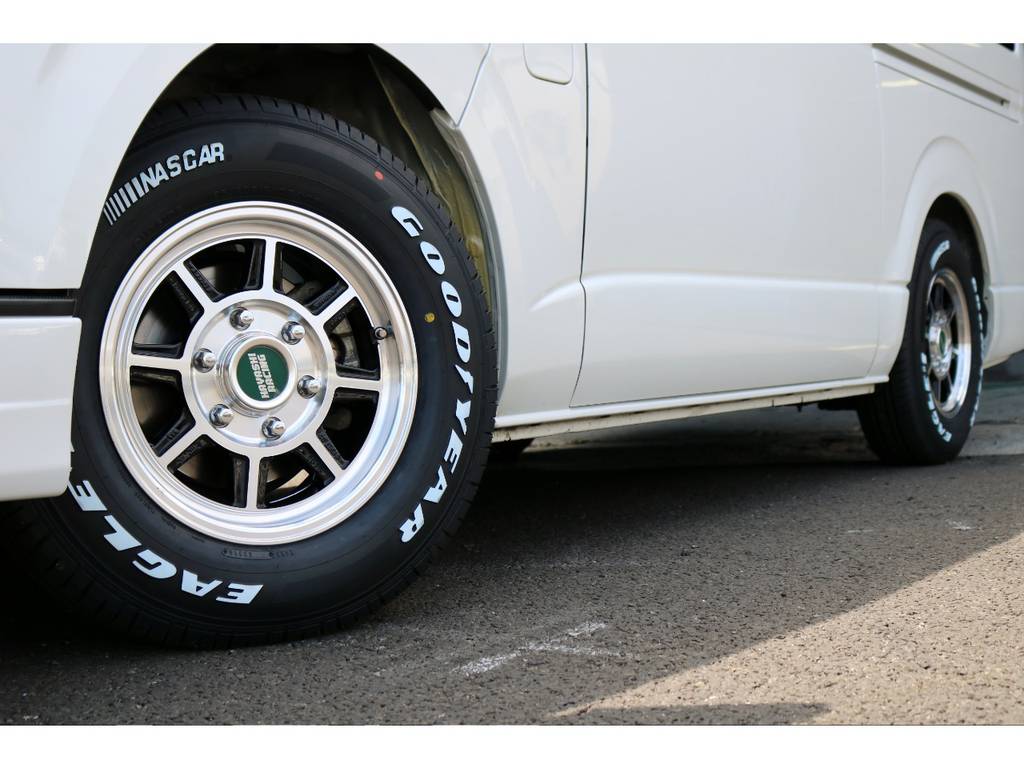 ハヤシレーシング１５インチアルミホイール＆新品ナスカータイヤ！