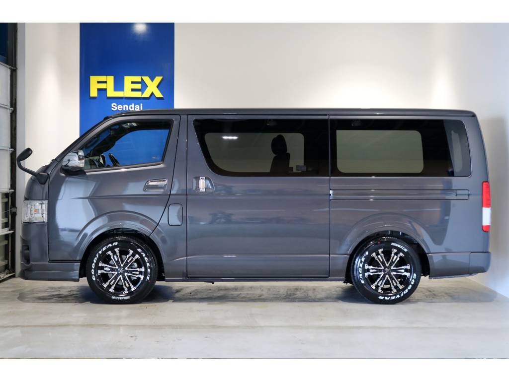 お好みの車高にも調整可能です！