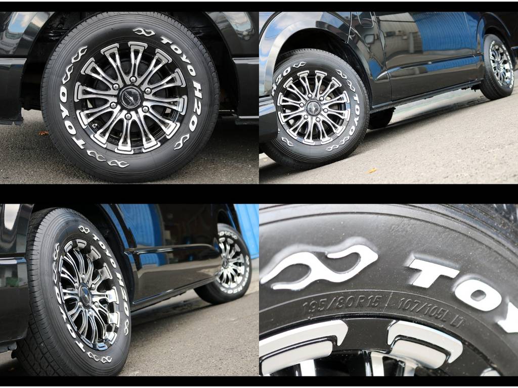 バトルシップ１５インチアルミホイール＆ＴＯＹＯ　Ｈ２０タイヤ！
