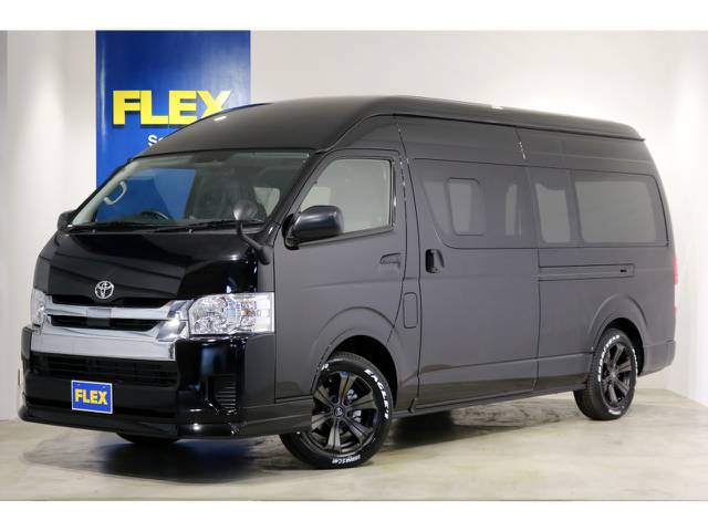 特設２０２ブラック　新車　ハイエースバン　ＤＸ－ＧＬパッケージ　４ＷＤ　２．８クリーンディーゼルターボ　寒冷地仕様