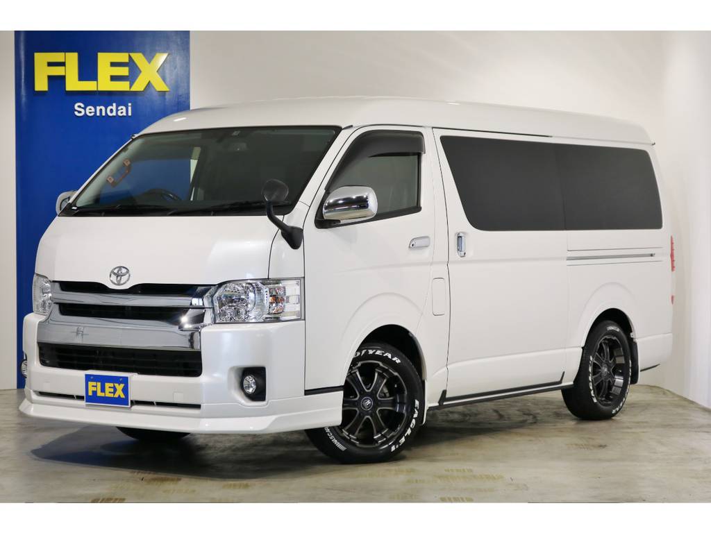 内装架装　４型　６ＡＴ　ハイエースワゴン　ＧＬ　４ＷＤ　寒冷地仕様！