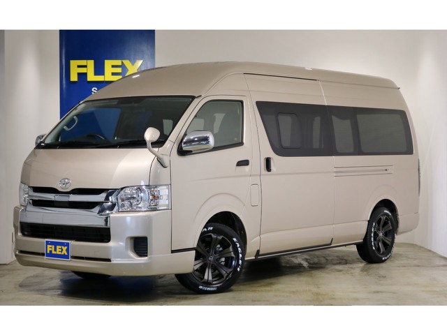 特設ベージュメタリック　の　新車　ハイエースバン　ＤＸ－ＧＬパッケージ　４ＷＤ　２．８クリーンディーゼルターボ　寒冷地仕様