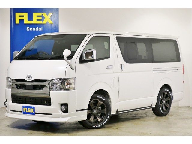 ハイエースバン 2.8 スーパーGL ダークプライムⅡ ロングボディ ディーゼルターボ 4WD パーキングサポート