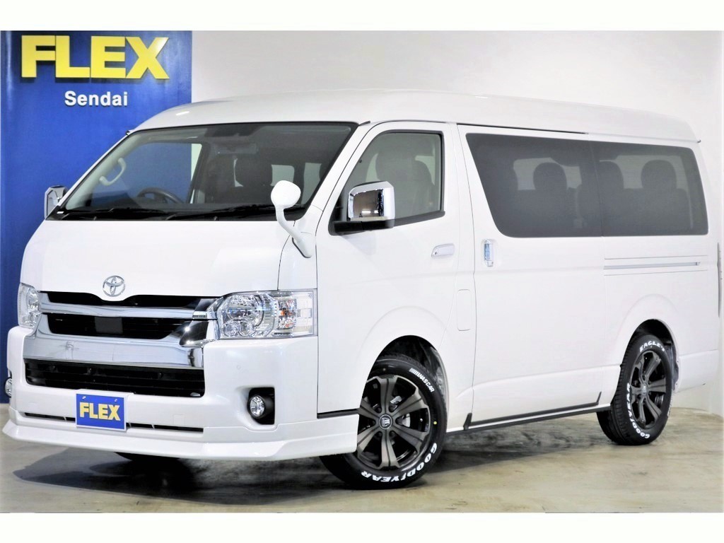 新型ハイエース ワゴンＧＬ ４ＷＤ 寒冷地仕様！