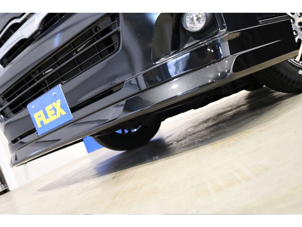 新品FLEXオリジナルフロントスポイラーを装備！