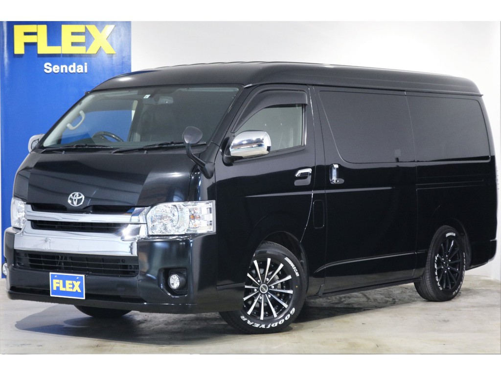 【買取直販！】H27年式 ハイエースワゴンGL 2.7 ガソリン 4WD オリジナル内装架装ver1 フルフラット＆ラウンジモードシートアレンジ車両！！