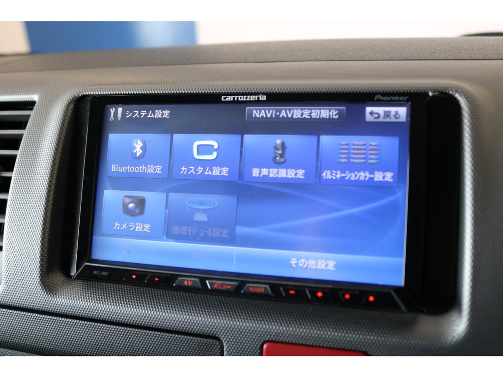 カロッツェリア製ナビ！Bluetooth機能も付いております！
