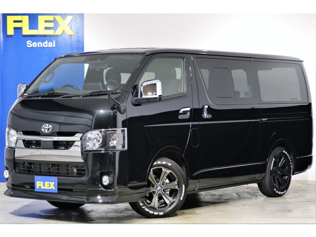 ★　新車　ハイエース　バン　2.8クリーンディーゼル 4WD　大人気アルパインBIG-Xナビ＆ベッドキットPKG　★