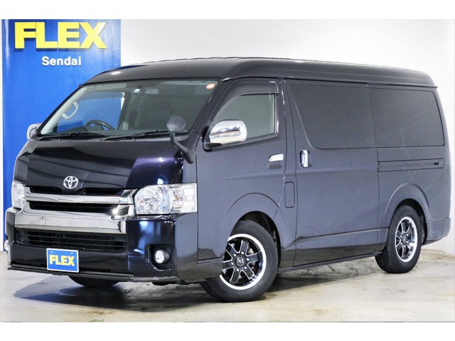 ★ H27年式 レジアスエース ワイドバン 2.7ガソリン4WD 特別仕様車ダークプライム ダークプライム専用カラーブラックパール ★