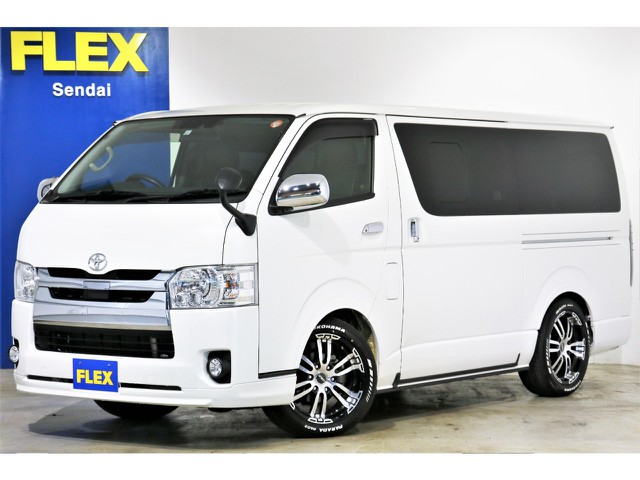 ★ H30年式 レジアスエースバン 2.8クリーンディーゼル 4WD 5型トヨタセーフティセンス＆ベッドキット付き! ★