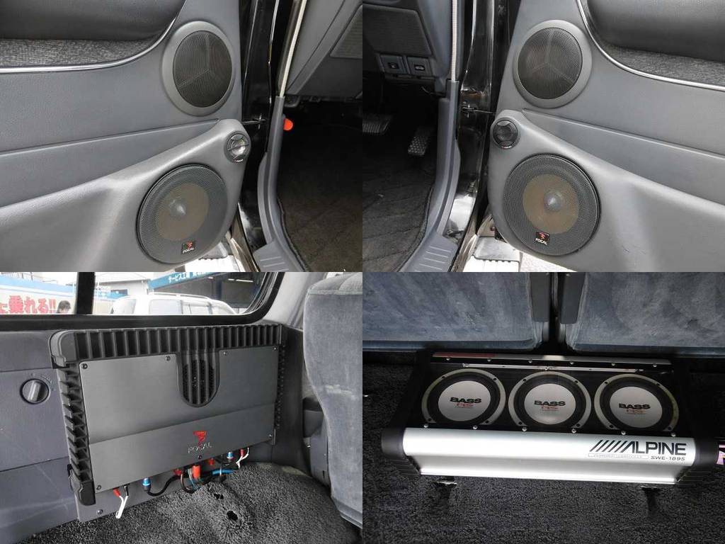 ＦＯＣＡＬドアスピーカー　ツィーター　アンプ　ドアスピーカーボードもついてます♪