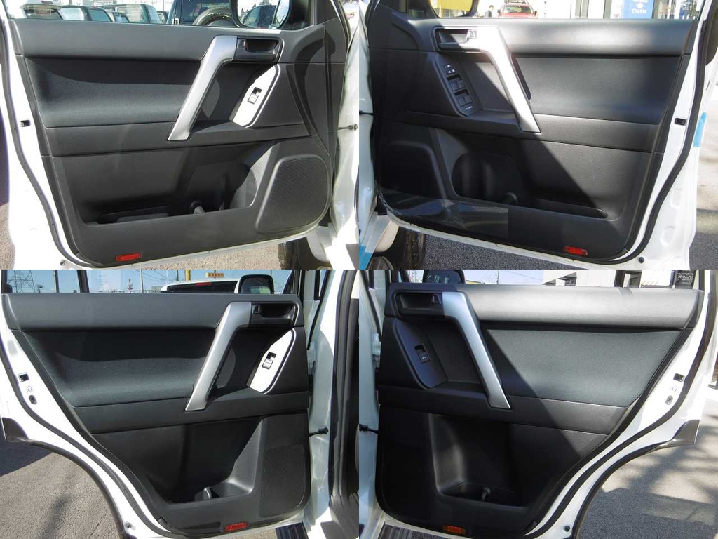 各ドアも防音や防振に優れた設計になってますので、走行時のロードノイズや車内の音楽漏れも少ないですよー★