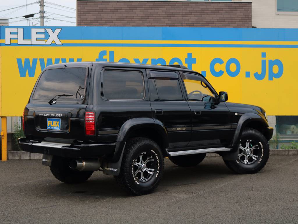 人気のブラックメタリックカラー♪背面レス加工済みです！最上級グレードＶＸ－ＬＴＤベースのコンプリート車！