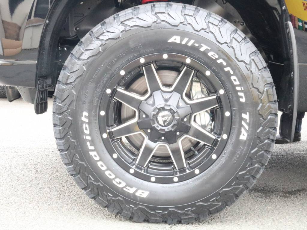 ＦＵＥＬ１７インチアルミホイール＆ＢＦグッドリッチＡ/Ｔ！４ＷＤらしいワイルドなホイールブランドです★