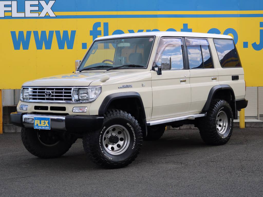 価格高騰中の７８プラドが特別プライスで登場！ユーザー様よりの買取→直販車両★前オーナー様はこちらの７８プラドをとても大事にしていた方なので、その愛情を引き継いでくれる方はぜひお問い合わせください★