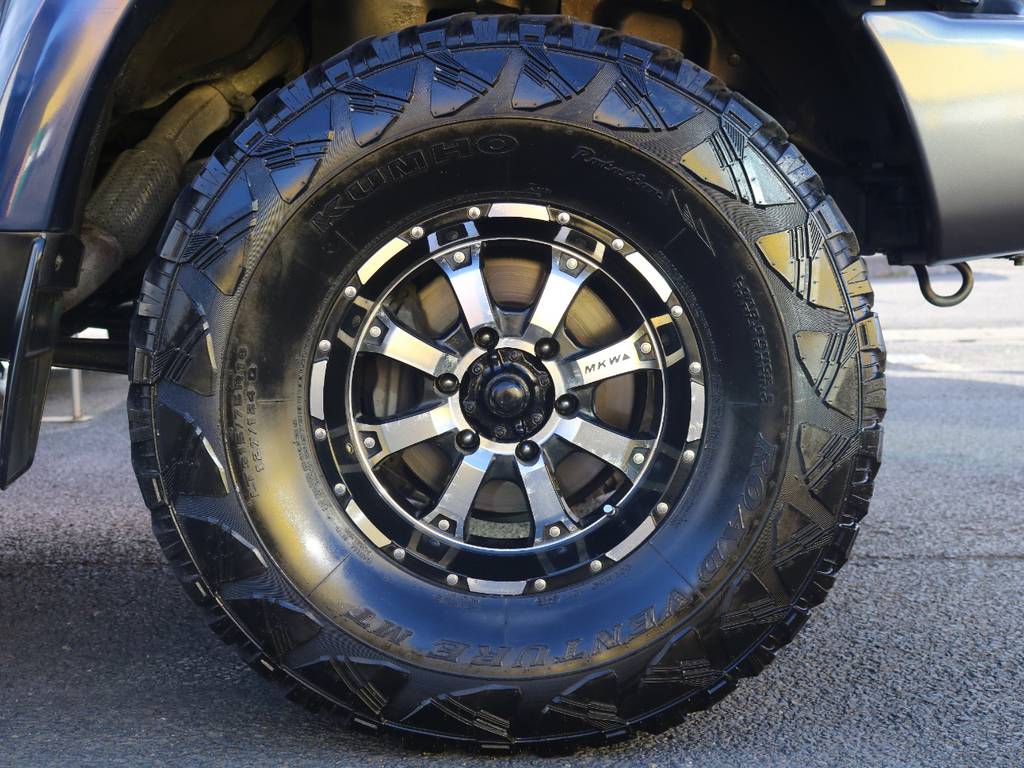ＭＫＷ１６ｉｎｃｈアルミホイール＆ロードベンチャーＭ／Ｔ★（３１５／７５Ｒ１６）