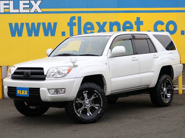 フルコンプリート済みの２１５サーフ！人気のパールホワイトカラー入庫しました！１からカスタムしますとかなりお値段が掛かってしまいますのでおすすめの１台ですよ♪