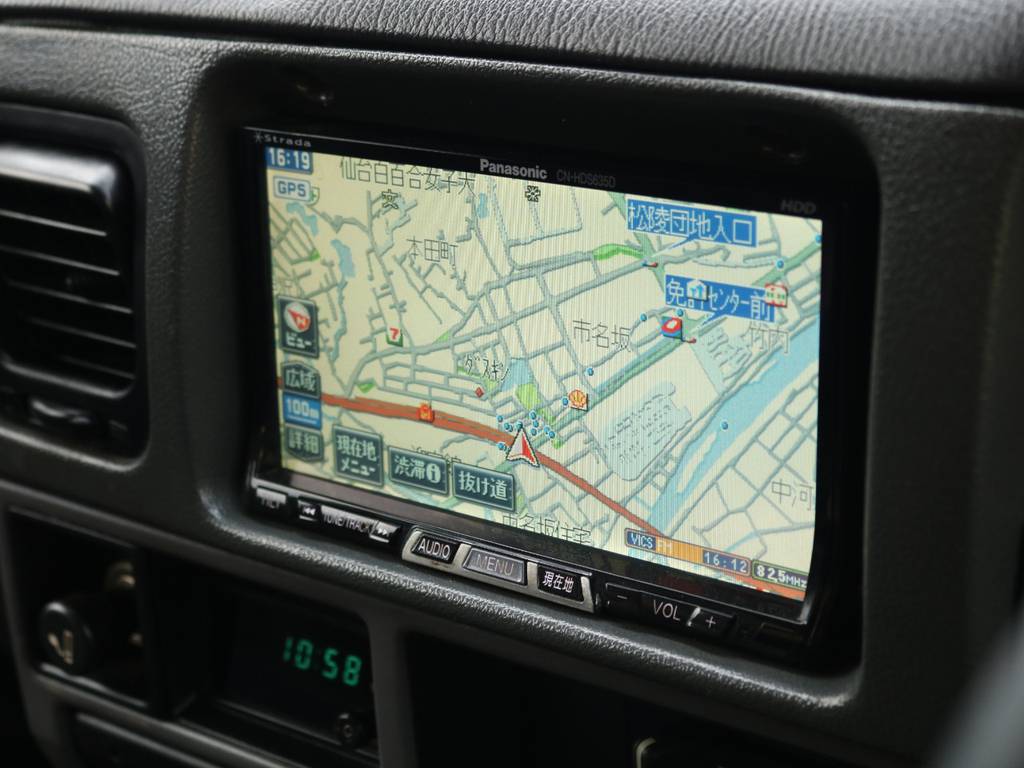 パナソニック製HDDナビも装着済み★日々の買い物からロングドライブまでどこへ行くにも大活躍間違い無しのアイテムです♪