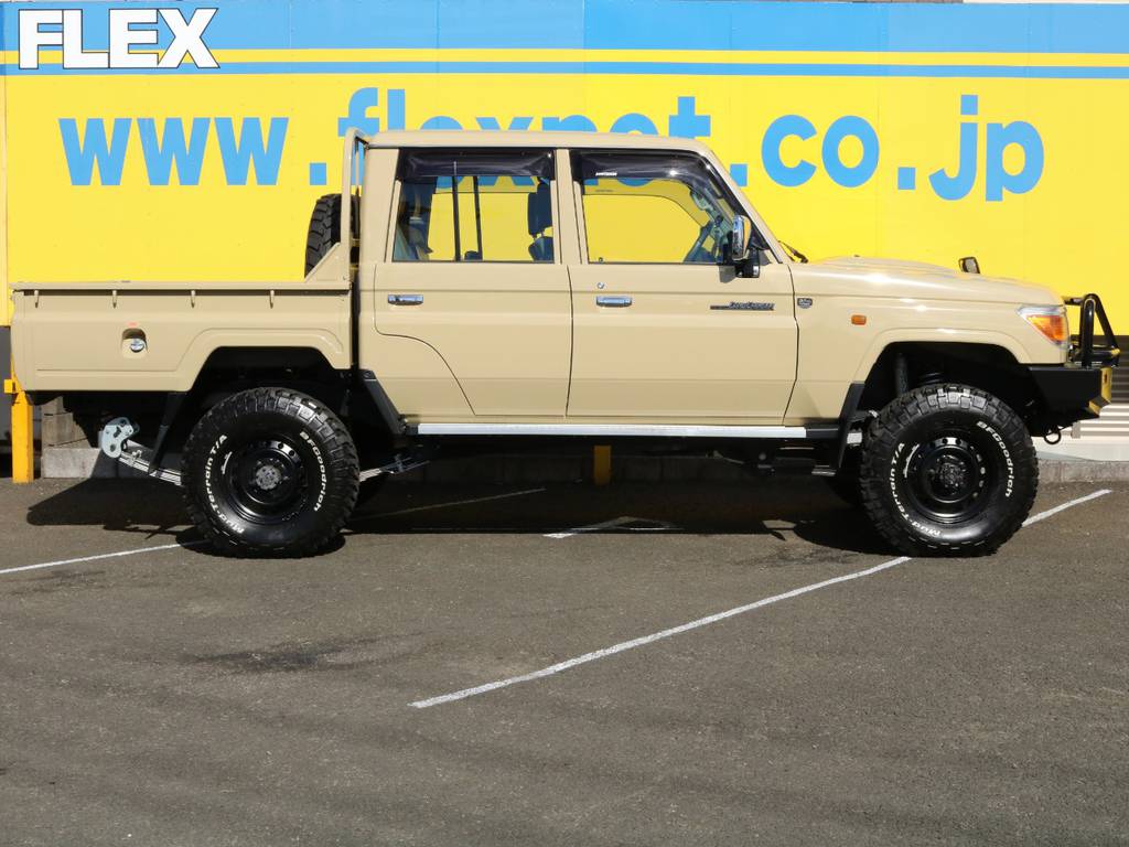 ＦＬＥＸグループは「すべての人に愛車を」をコンセプトに車種別に全国展開中★愛車と一緒に、ライフスタイルを充実させてもらいたいという思いで、ランクル仙台泉店では皆様のご要望になんでもお応えします★