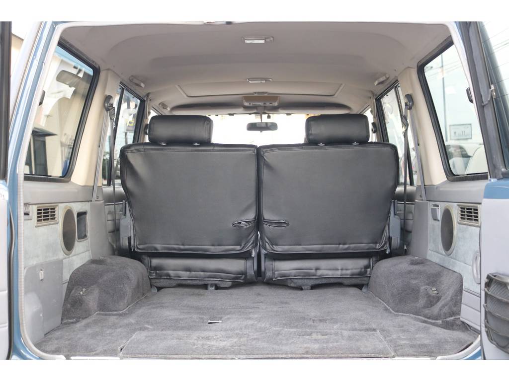 荷室も広々してます★１ナンバー登録の場合、年間の自動車税は￥１７，６００となります！実は普通乗用車の小型車より安いんですよ♪