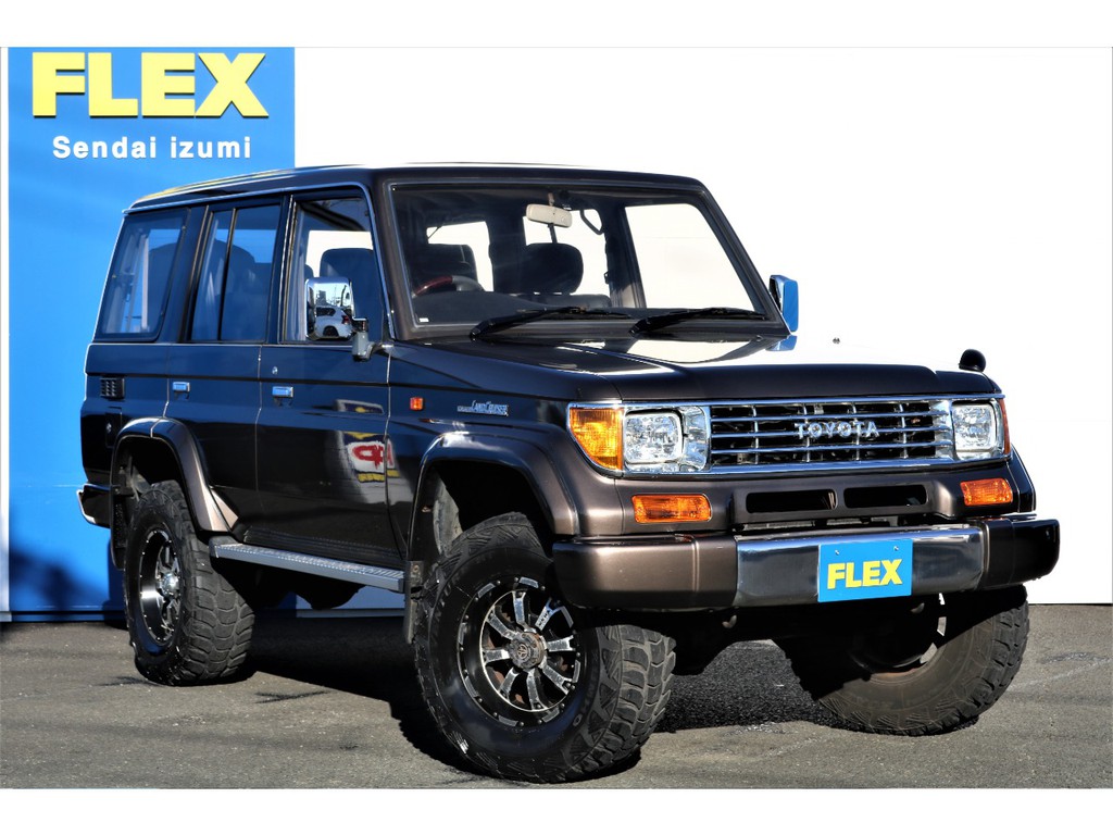 ＦＬＥＸグループは「すべての人に愛車を」をコンセプトに車種別に全国展開中！愛車と一緒に、ライフスタイルを充実させてもらいたいという思いで、ランクル仙台泉店では皆様のご要望になんでもお応えします♪