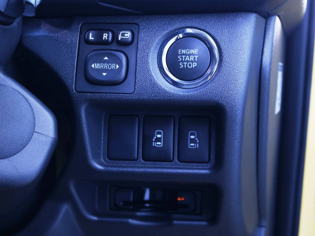 プッシュスタートシステム＋パワースライドドア完備♪ＥＴＣも装備済み！