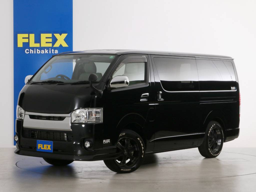 【ＦＬＥＸデモカー！】Ｈ２６年　ハイエースバンＳ－ＧＬ　３０００ＤＴ　４ＷＤ　内装Ｒｏｏｍ　ＣＡＲ０３！