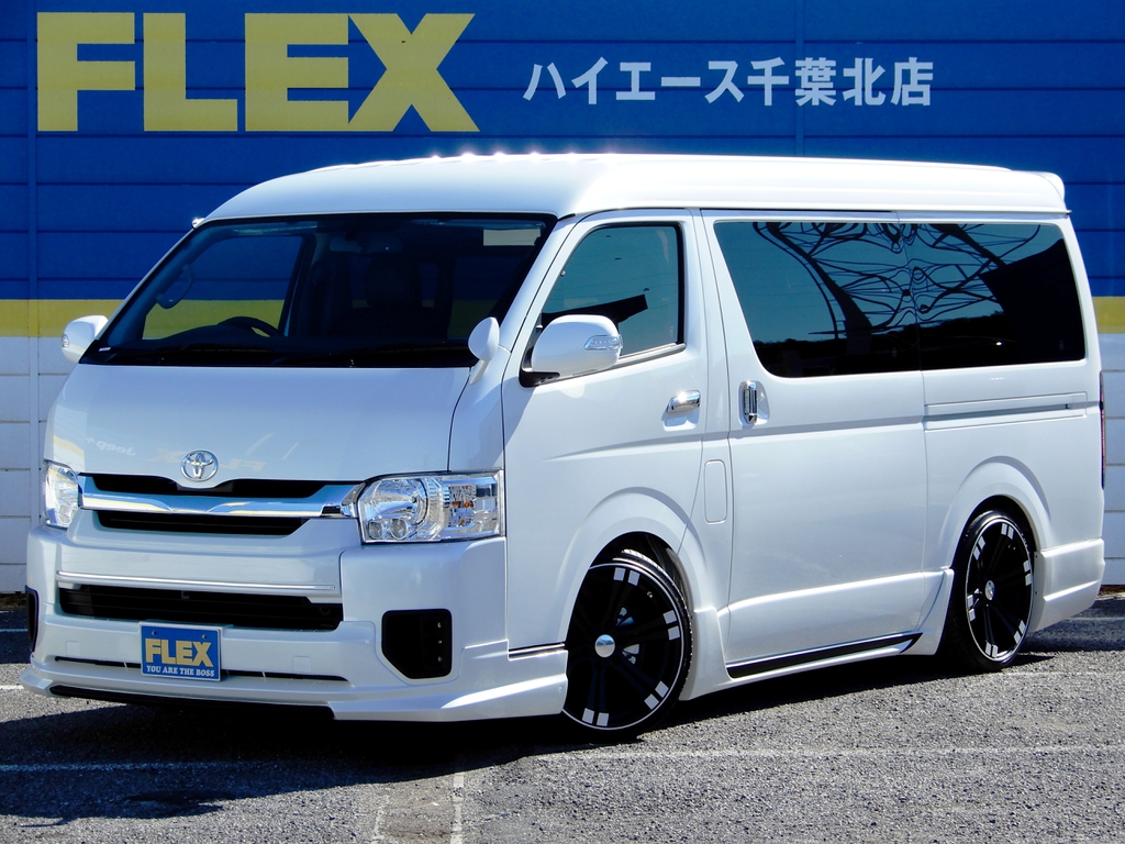 新車ハイエースワゴンＧＬ　ＷＡＬＤフルエアロコンプリート！