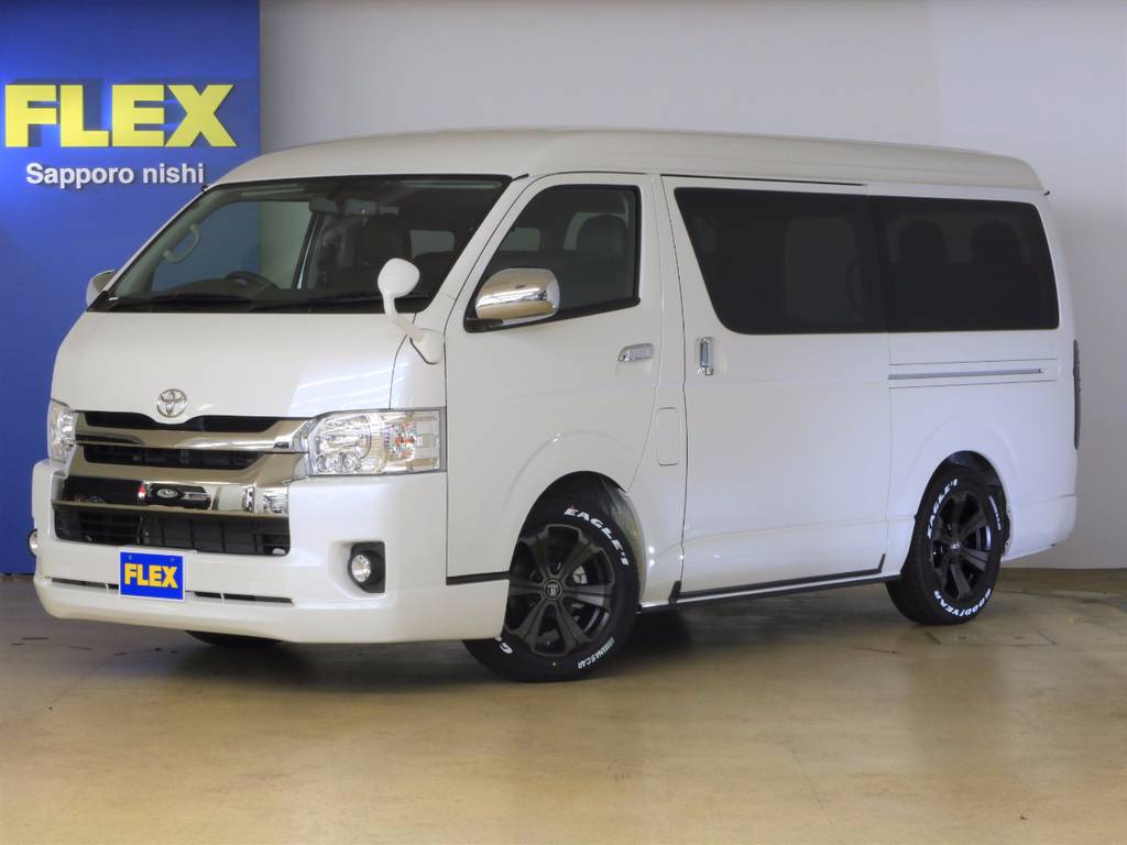 新車ハイエースワゴンＧＬ　４ＷＤ　内装アレンジＣＴ！