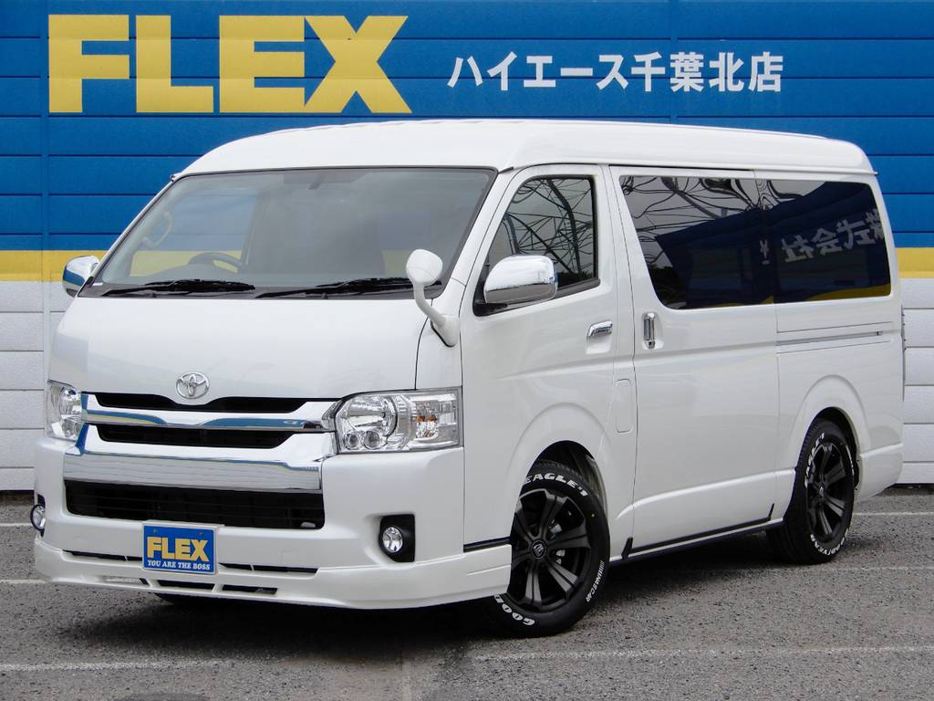 新車ハイエースワゴンＧＬ　４ＷＤ　内装カスタムＷＧＮ２０４！