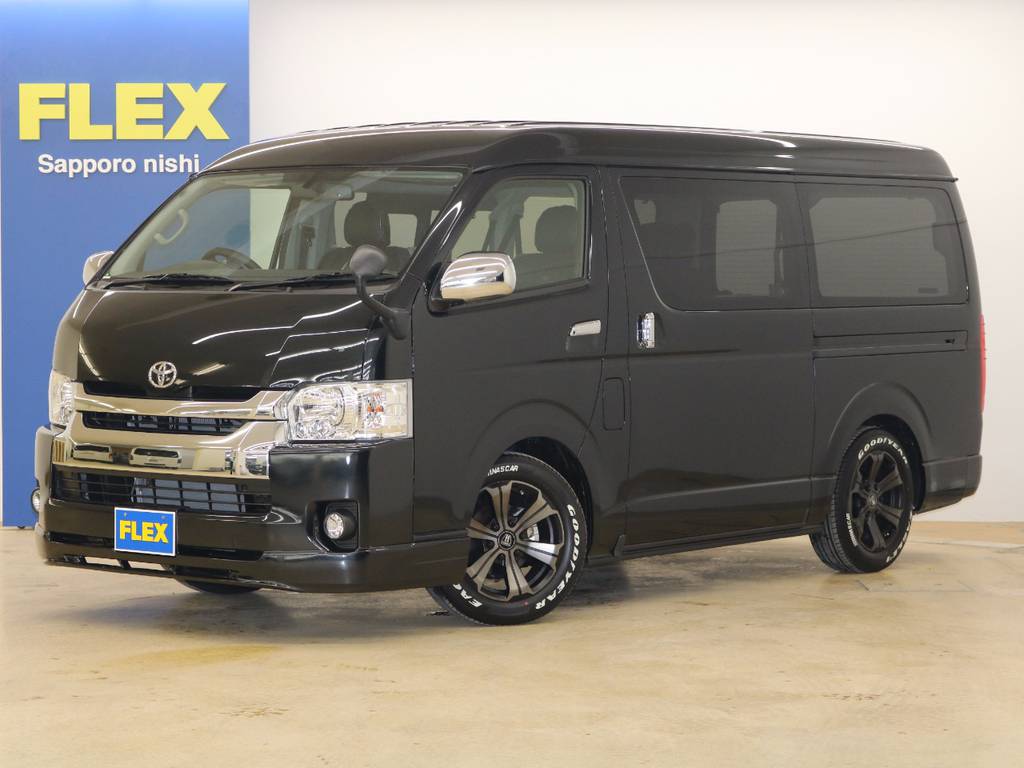 新車ハイエースワゴン　４ＷＤ　オリジナルシートアレンジＶｅｒ６！