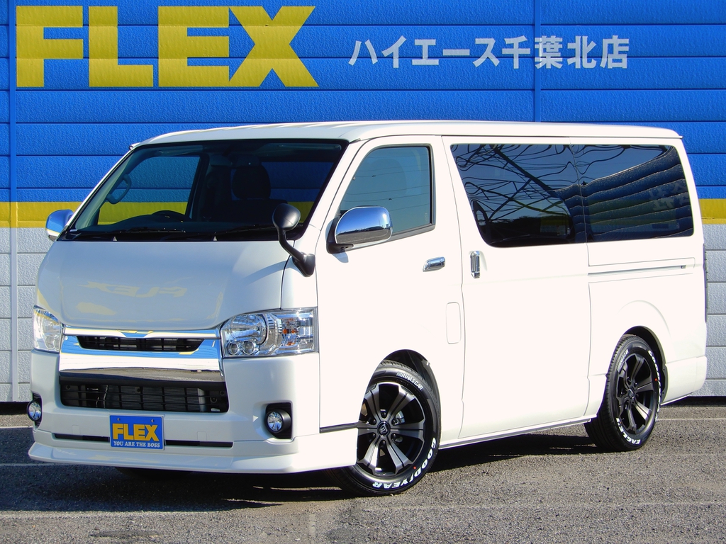 新車ハイエースバン　Ｓ－ＧＬ　使い勝手の良いライトカスタム仕様♪