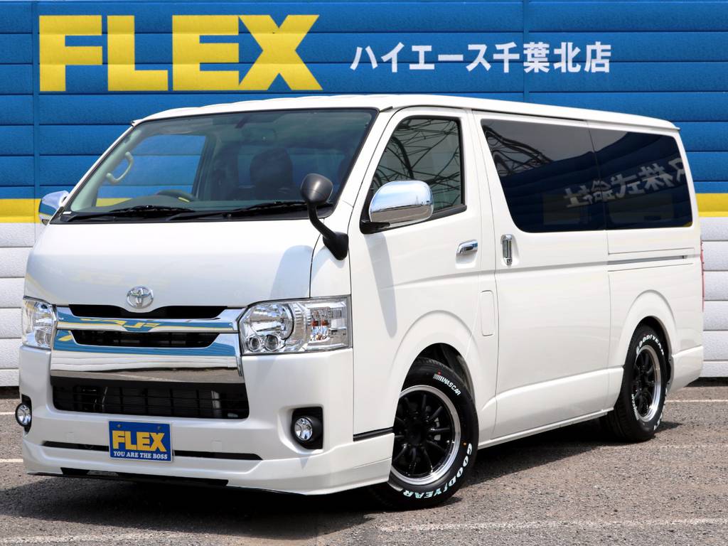 新車未登録ハイエースＶスーパーＧＬ５人乗り！ライトカスタムコンプリート♪