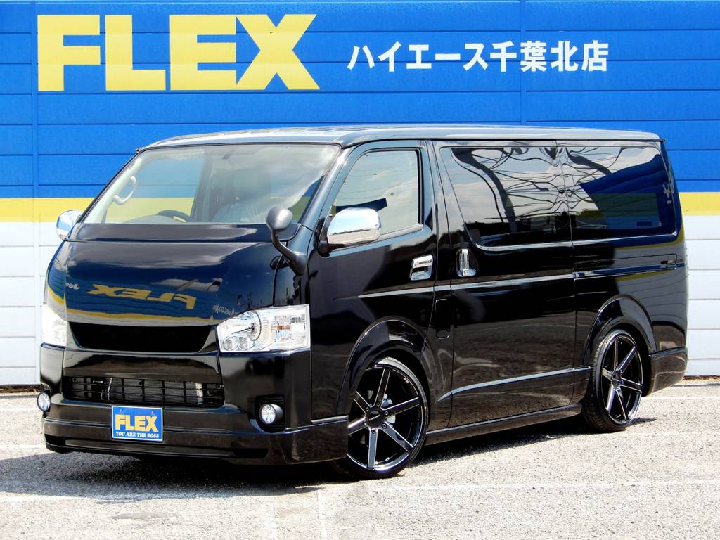 新車ハイエース　Ｓ－ＧＬ　４１５コブラ　ＣＬＥＡＮ　ＬＯＯＫ　フルエアロ！
