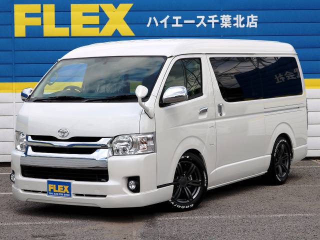 新車未登録ハイエースＷ「ＧＬ」１０人乗り、内装アレンジＣＴ完成！