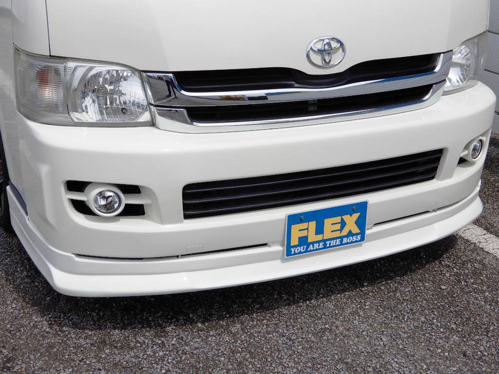 ＦＬＥＸオリジナルフロントリップスポイラー♪